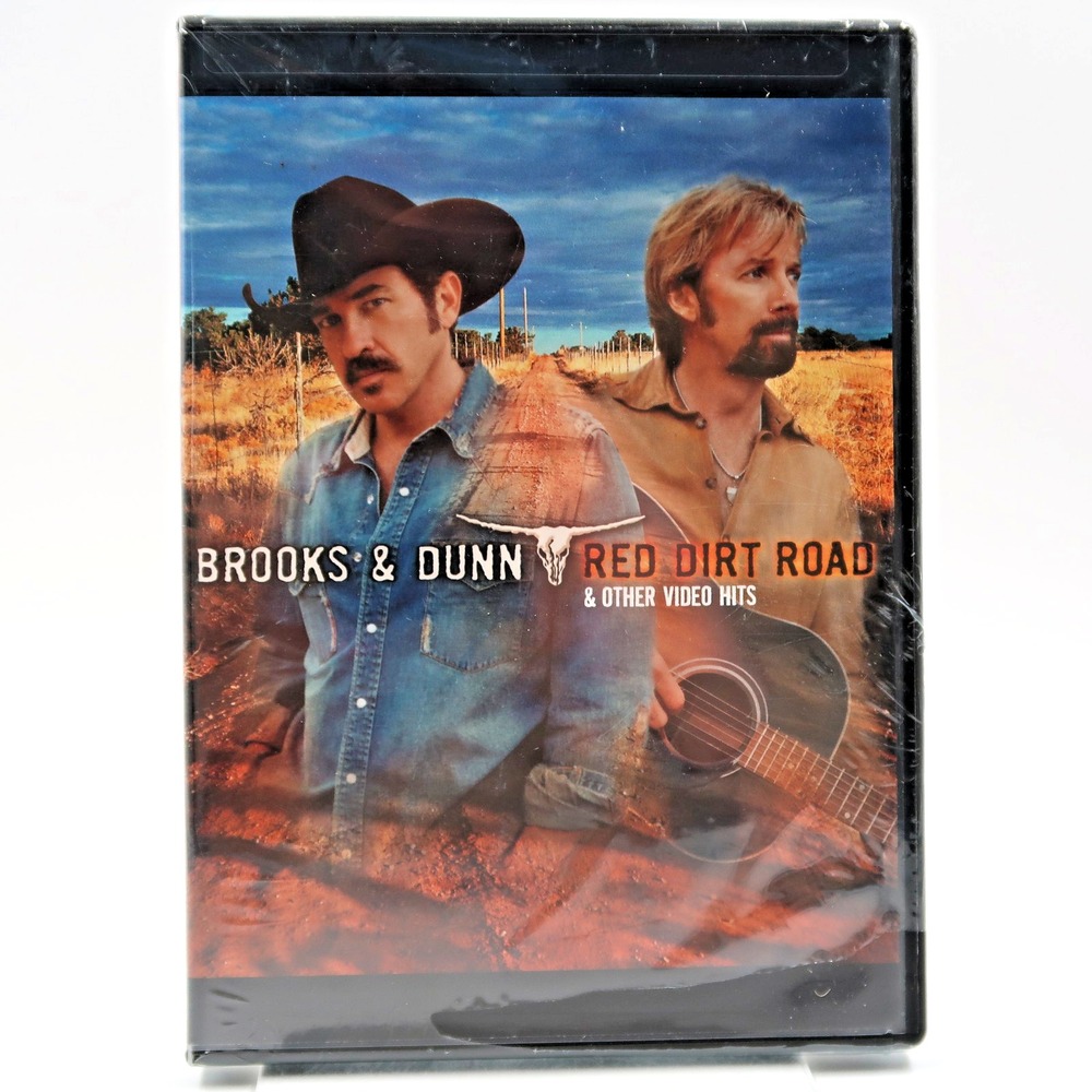 Brooks and Dunn Red Dirt Road & Other Video Hits DVD 2003 Kix Brooks Ronnie Dunn